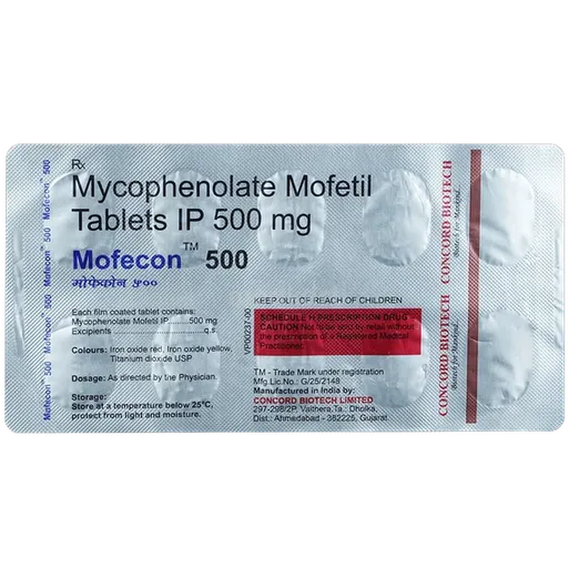 mofecon 500 tablet 10's